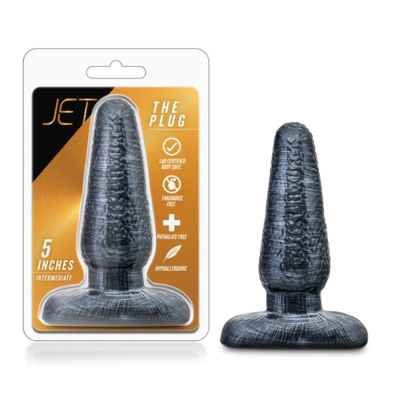 Jet The Plug - Carbon Metallic Black - - Butt Plugs