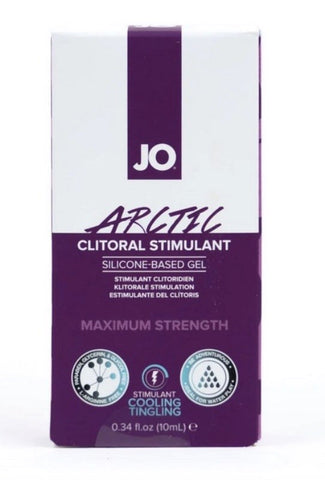JO Arctic Clitoral Gel Cooling Stimulant 0.34 floz Based - Silicone Based Lubes
