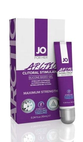 JO Arctic Clitoral Gel Cooling Stimulant 0.34 floz Based - Silicone Based Lubes