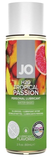 Jo H2O Flavoured Personal Lubricant 60ml - - Water Based Lubes