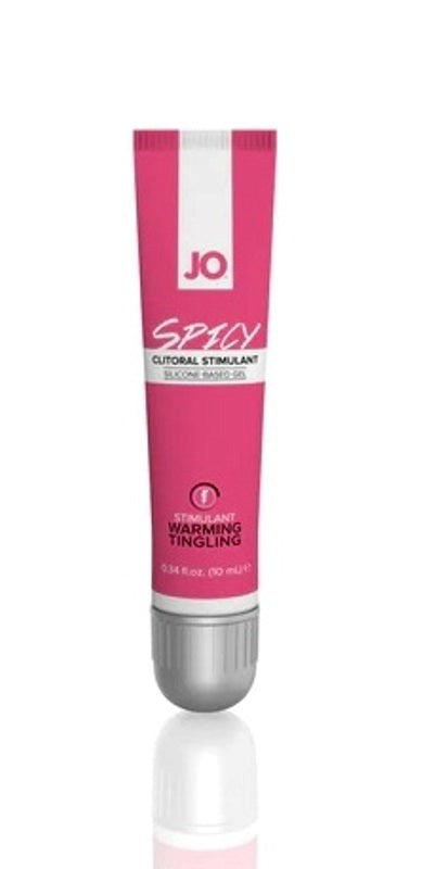 JO Spicy Clitoral Gel Warming 0.34 Oz / 10 ml - - Silicone Based Lubes