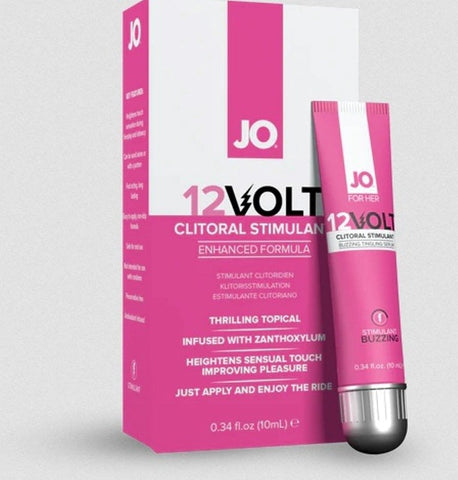 JO 12 Volt Clitoral Stimulant Original Stimulant 0.34 floz - Delay and Excite Sprays