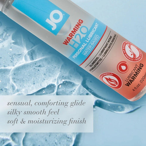 JO H2O Lubricant Warming 4 floz by System Jo - Water Based Lubes