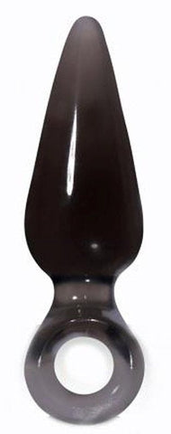 Jolie Pleasure Plug Small Charcoal by NS Novelties - Butt Plugs