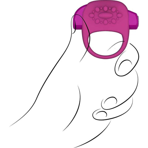 Key by Jopen Halo Vibrating Cock Ring by CalExotics - Cock Rings