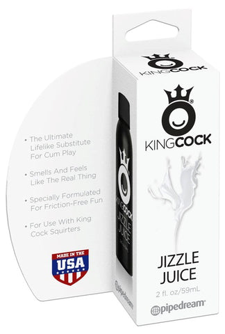 King Cock Jizzle Juice by Pipedream Products - Water Based Lubes