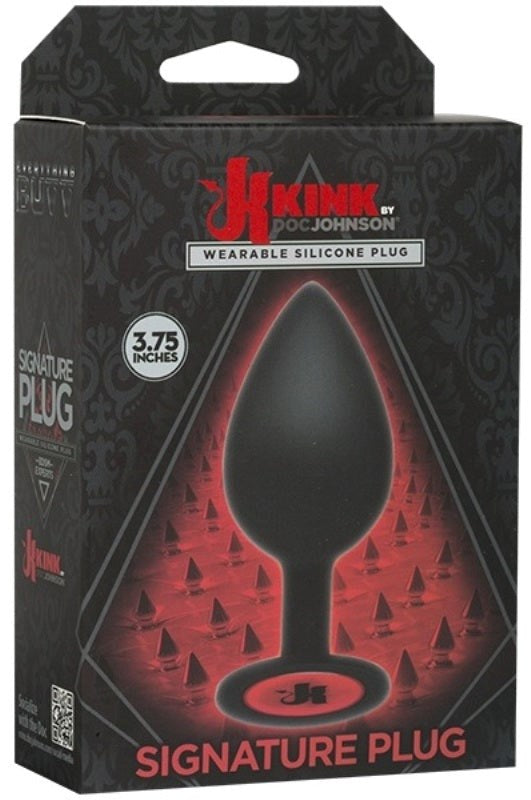 Kink Signature Plug 3.75 inch - - Butt Plugs