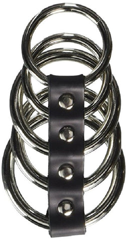 KinkLab 5 Gates Of Hell Steel Cock Ring The Stockroom - Cock Rings
