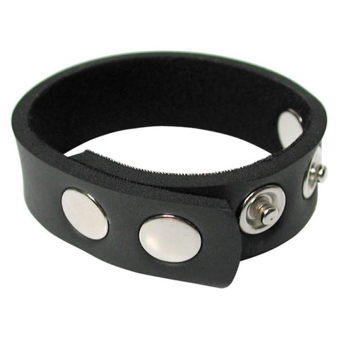 KinkLab 5-Snap Neoprene Cock Ring Adjustable Cock Ring - Cock Rings