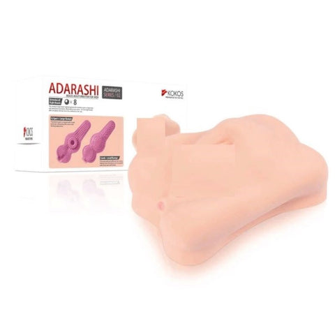 Mini Adarashi 2 Dual Layer Realistic Male Stroker by Kokos - Realistic Butts And Vaginas