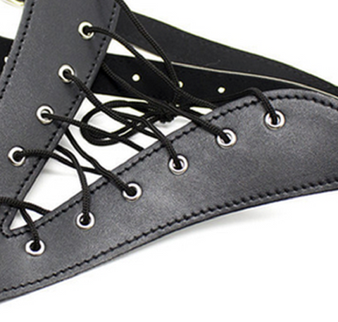 Lace Tie Pleasure G by BDStyle - Male Chastity