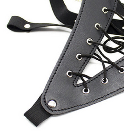Lace Tie Pleasure G by BDStyle - Male Chastity