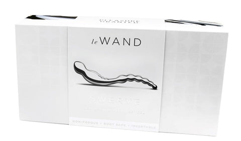 Stainless Steel Swerve Anal Dildo by Le Wand - Anal Dildos