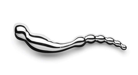 Stainless Steel Swerve Anal Dildo by Le Wand - Anal Dildos