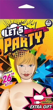 Let's Party Mini Vibrating Doll Jenny by NANMA Corporation - Love Dolls