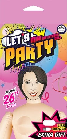 Let's Party Mini Vibrating Doll Laura by NANMA Corporation - Love Dolls