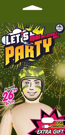 Let's Party Mini Vibrating Doll Ryan by NANMA Corporation - Love Dolls