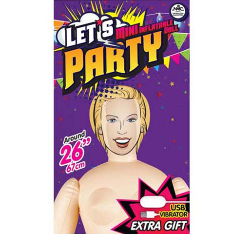Let's Party Mini Vibrating Doll Taylar by NANMA - Love Dolls