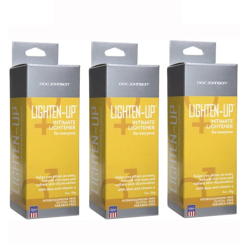 Lighten-Up Anal Lightener For Everyone Box - - Delay and Excite Sprays