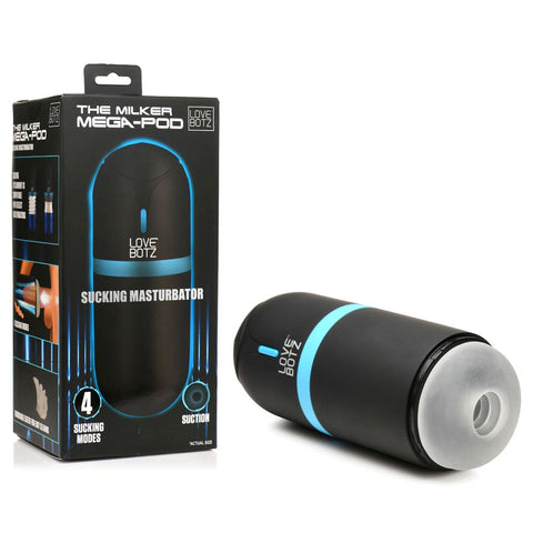 LoveBotz Milker Mega Pod Masturbator by XR Brands - Masturbators and Strokers