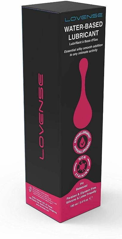 Lovense Water-Based Lubricant 100ml - - Water Based Lubes