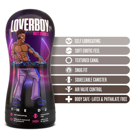 Loverboy The DJ Brown Stroker by Blush Novelties - Masturbators and Strokers