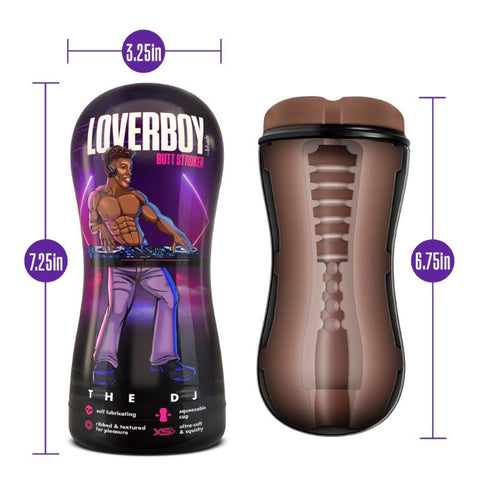 Loverboy The DJ Brown Stroker by Blush Novelties - Masturbators and Strokers