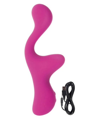 Lust by Jopen L16 Green Rabbit Vibrator by CalExotics - Prostate Toys