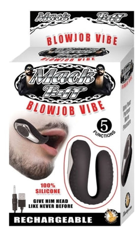 Mack Tuff Blowjob Vibe Rechargeable by Nasstoys - Masturbators and Strokers