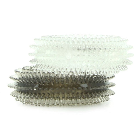 Mack Tuff Ribbed Cock Ring Set by Nasstoys - Cock Rings