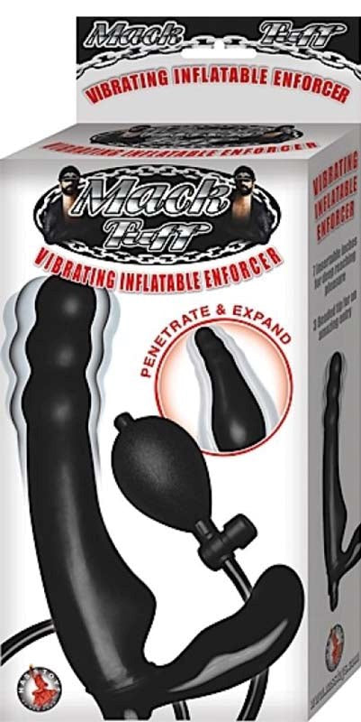 Mack Tuff Vibrating Inflatable Enforcer - - Anal Dildos