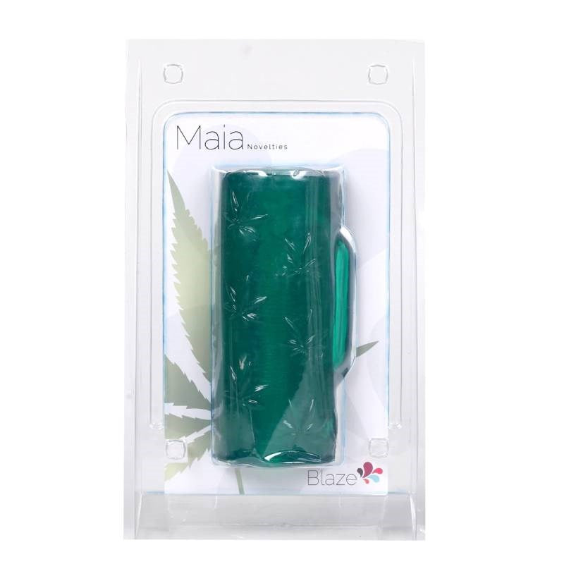 Maia Blaze 420 Vibrating Stroker Masturbator - - Masturbators and Strokers