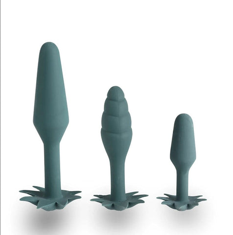 Doobies 420 3 Size Anal Trainer Set by Maia Toys - Butt Plugs