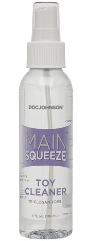 Main Squeeze Toy Cleaner - 118ml - - Adult Toy Cleaner