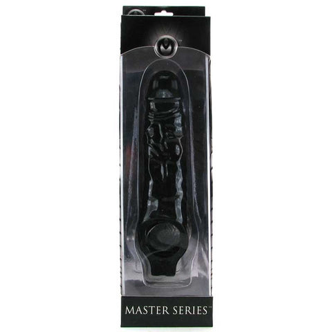 Mamba Black Cock Sheath Penis Sleeve by XR Brands - Pumps, Extenders and Sleeves