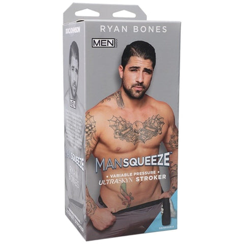 Man Squeeze Ryan Bones ULTRASKYN Stroker by Doc Johnson - Realistic Butts And Vaginas