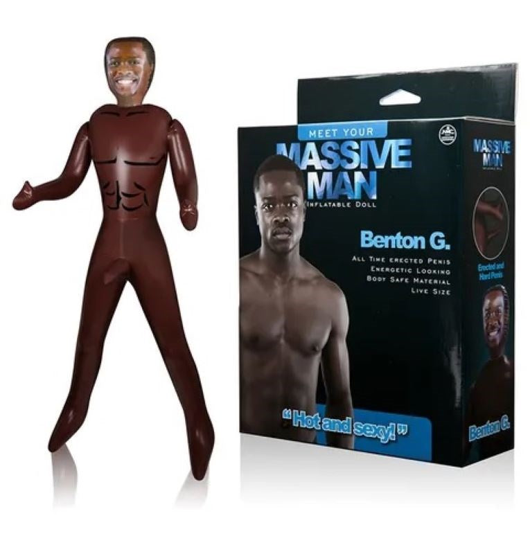 Massive Man Inflatable Doll - Benton G - - Love Dolls