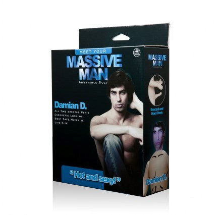 Massive Man Inflatable Doll Damian D - - Love Dolls