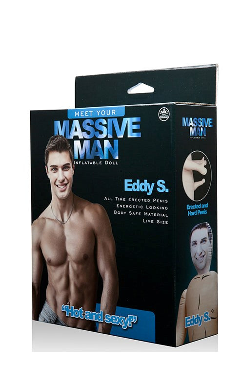 Massive Man Inflatable Doll Eddy S - - Masturbators and Strokers