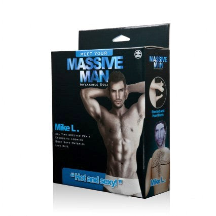 Massive Man Inflatable Doll Mike L by NANMA Corporation - Love Dolls