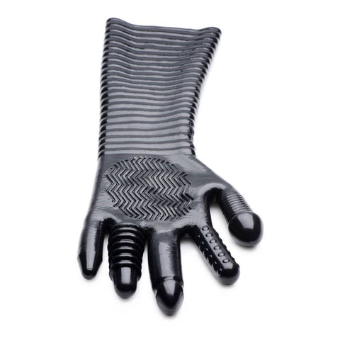 Master Series Pleasure Fister Textured Glove by XR Brands - Anal Dildos