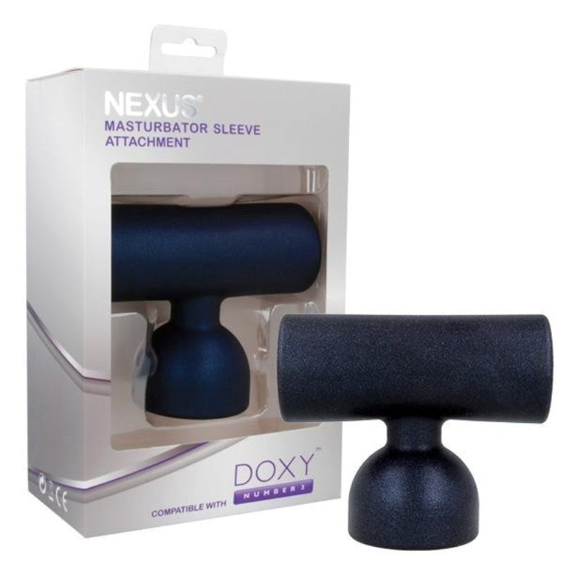 Masturbator Sleeve Attachment Doxy Number 3 Compatible - - Pumps, Extenders and Sleeves