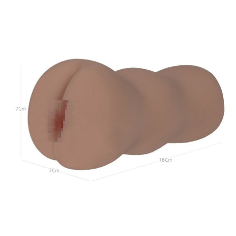 Tong-Ggo Black Angel Double Layer Anal Stroker by Kokos - Realistic Butts And Vaginas