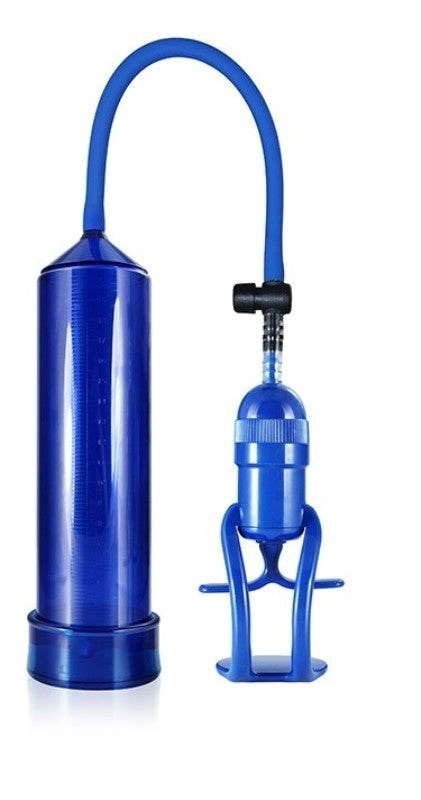 Maximizer Worx Limited Edition Pleasure Pro Pump Blue - - Pumps, Extenders and Sleeves