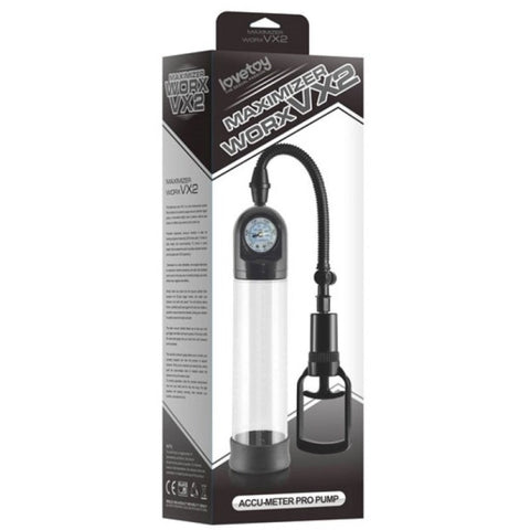 Maximizer Worx VX2 Accu-Meter Pro Penis Pump - Pumps, Extenders and Sleeves