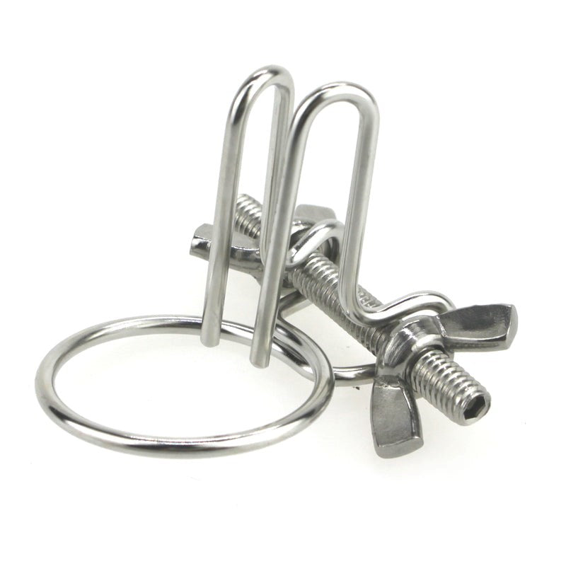 Meat Cleaver Stainless Steel Urethral Stretcher - - Penis Plugs