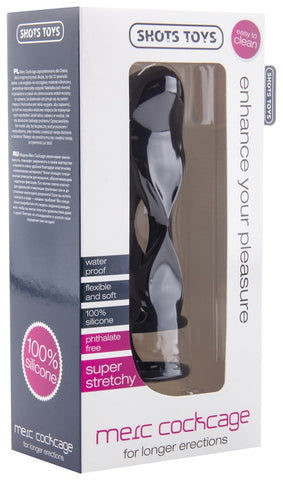 Merc Cock Cage Silicone Waterproof by Shots Toys - Pumps, Extenders and Sleeves