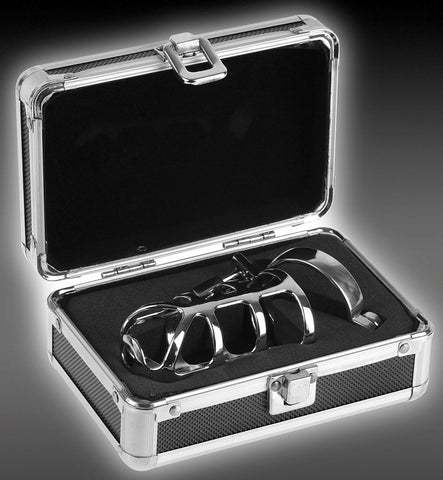 Metal Worx Male Pleasure Cock Cage XL by Pipedream - Cock Rings