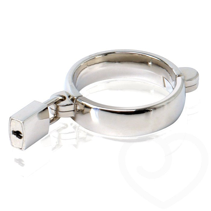 Metal Worx Locking Cock Rings - Medium - Cock Rings