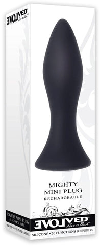 Evolved Mighty Plug 3.5'' USB Rechargeable Butt Plug - Butt Plugs